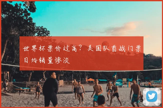 世界杯票价过高?美国队首战门票日均销量惨淡